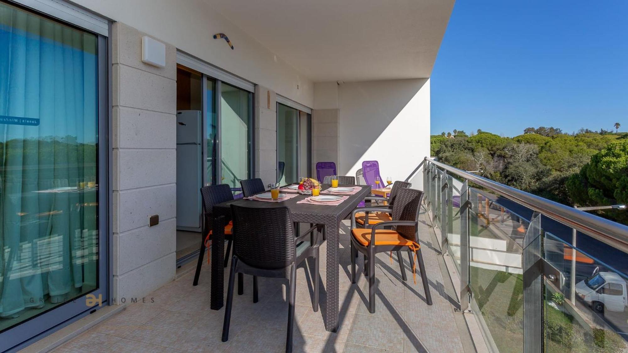 Greice Homes-Apartamento 2 Quartos, Monte Da Balaia, Olhos De Agua, Albufeira 奥霍斯德古阿 外观 照片